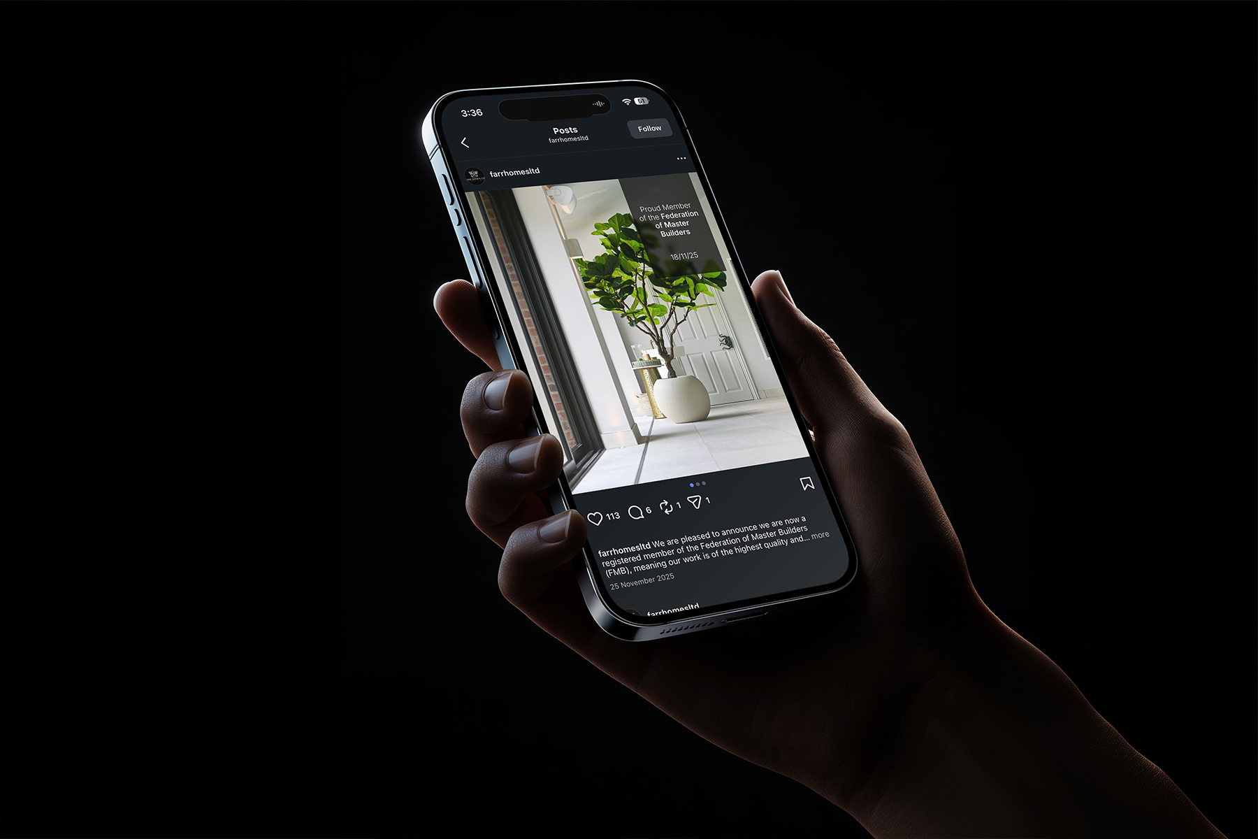 Creative Digital Agency - Farr Homes project
