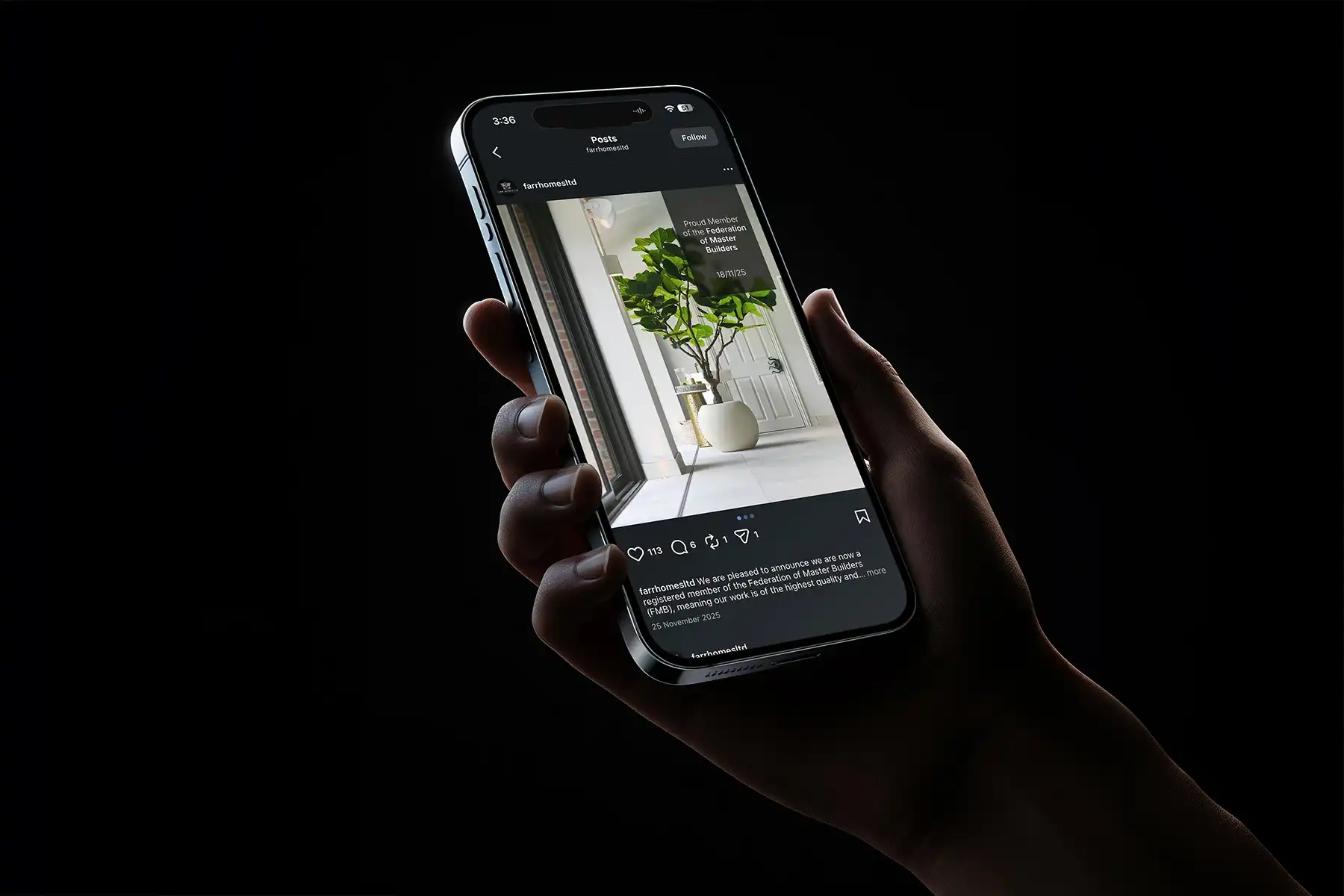 Creative Digital Agency - Farr Homes project